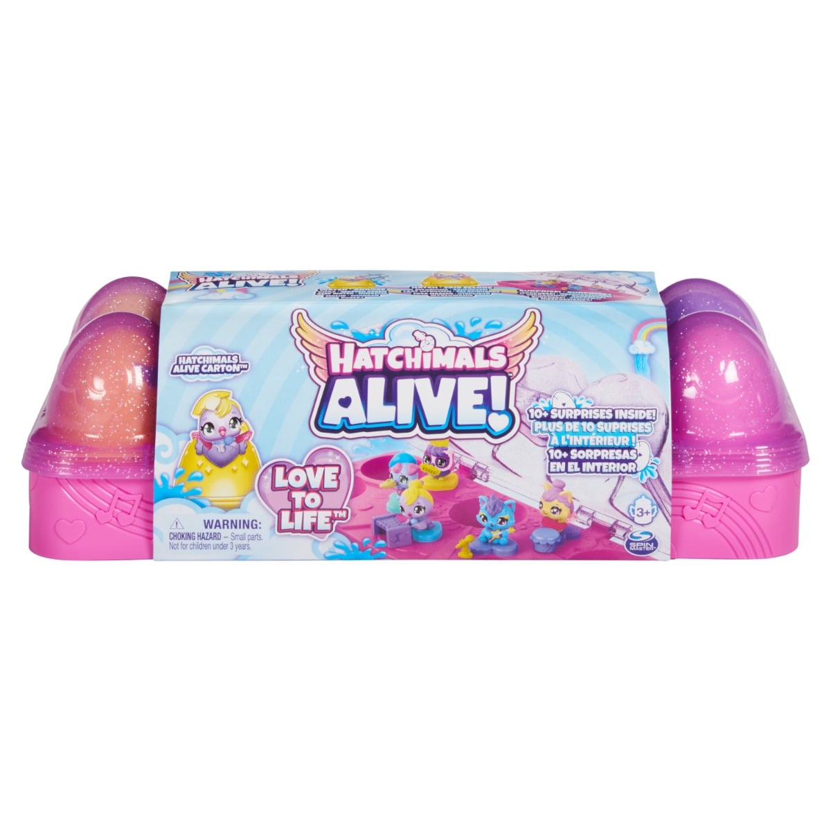 Set 5 Figurine Hatchimals Alive cu Cofraj
