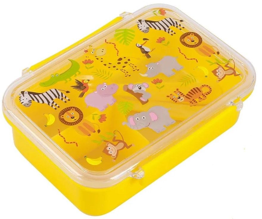 Cutie Prânz Copii Itotal cu Separator Tacâmuri - imagine 3