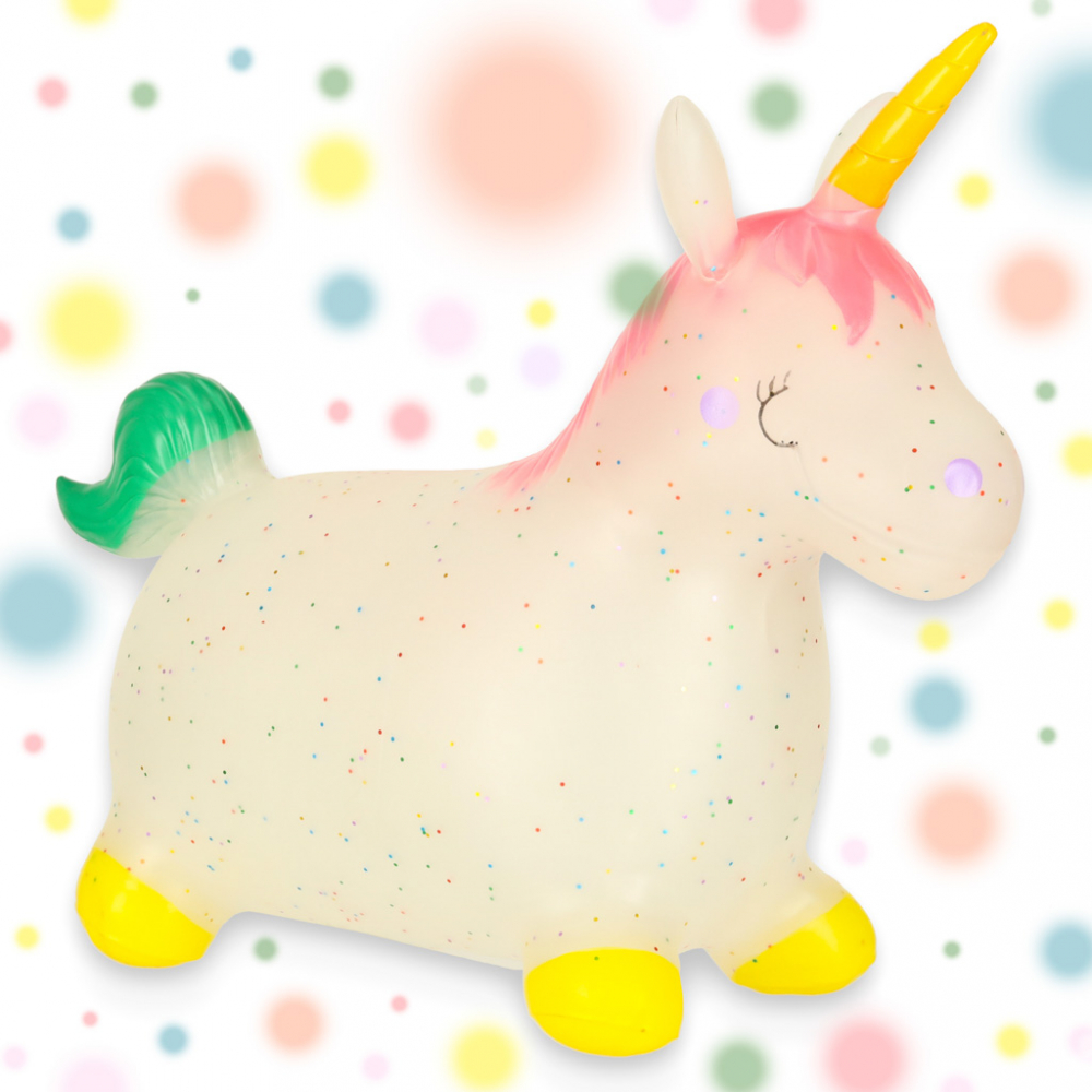Jumper Unicorn Ikonka | Jucărie Gonflabilă Copii - imagine 4