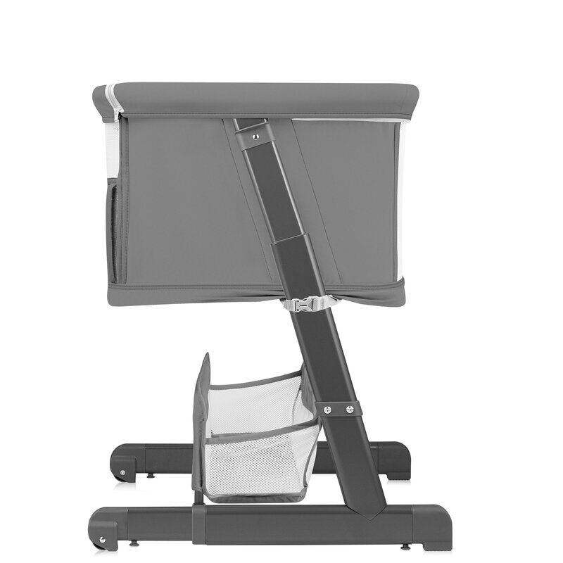 Patut Co-sleeper Lionelo Thomi Plus 5 în 1 Gri - imagine 3