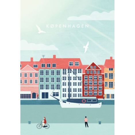 Puzzle Copenhaga 300 piese Ravensburger