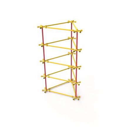Set Constructii Flexistix Beleduc, 507 Piese - imagine 2