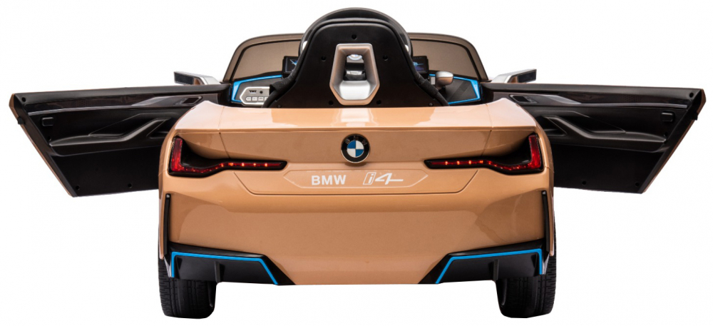 Mașinuță Electrică BMW I4 Brown 12V - imagine 4