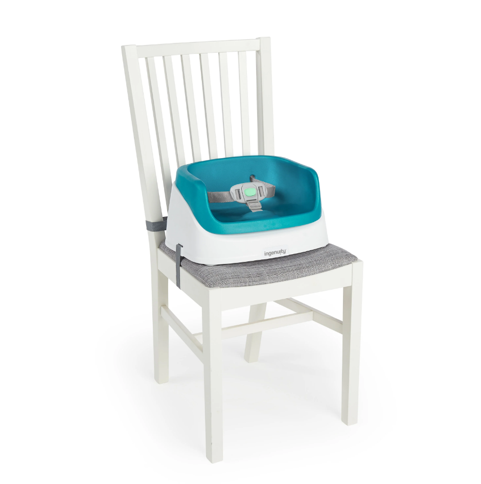 Scaun Booster Ingenuity SmartClean, Albastru