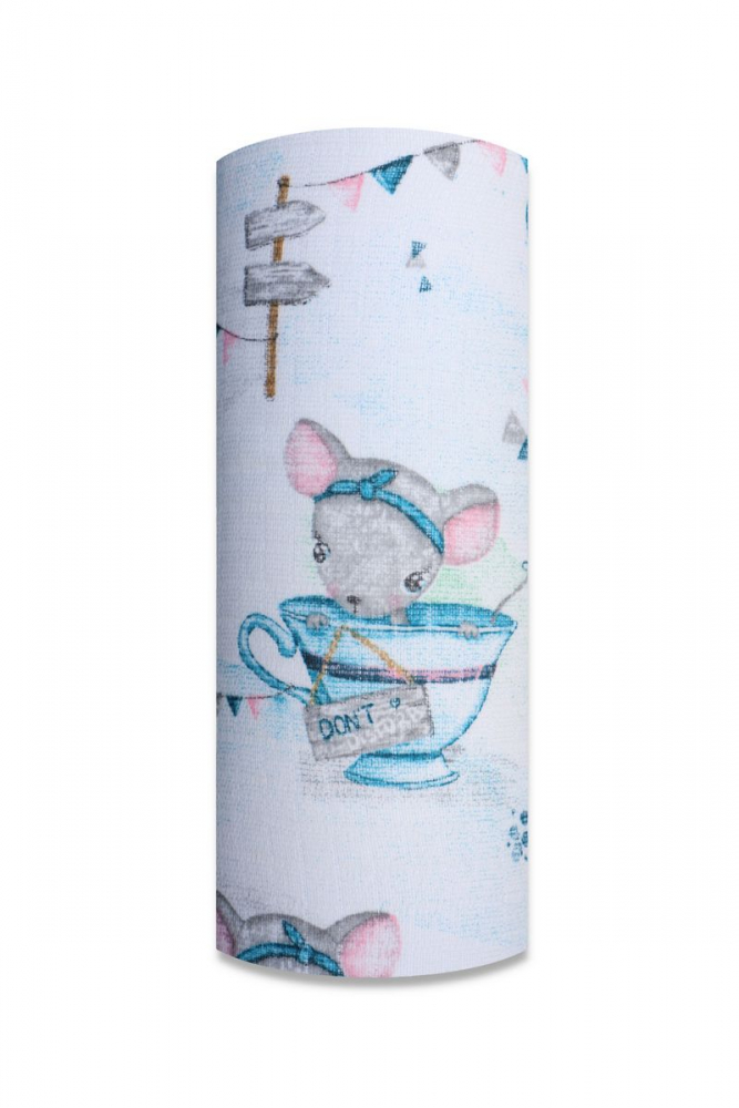 Scutec Muselina Egakids Mouse Cup BluePink