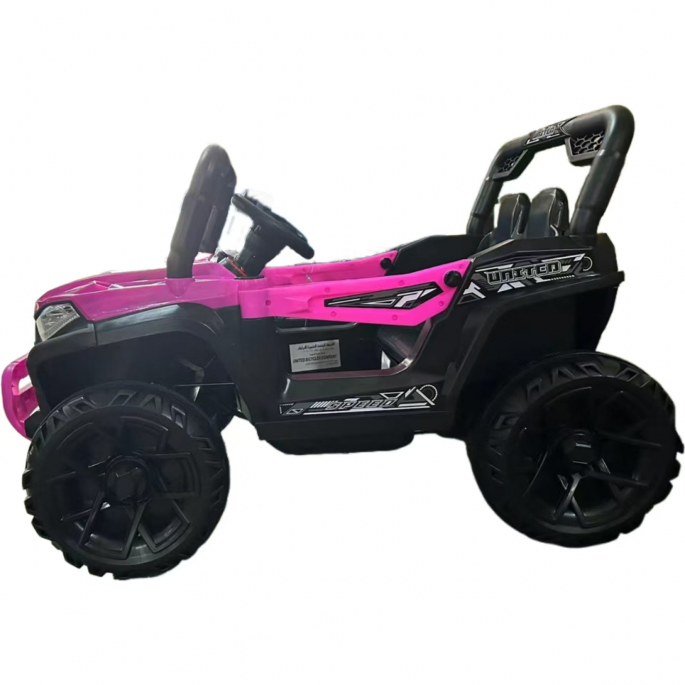 Masinuta Electrica Nichiduta 12V Off Road Pink - imagine 4