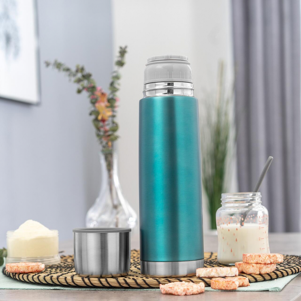 Sticla termos Reer Colour 450ml Albastru - imagine 2