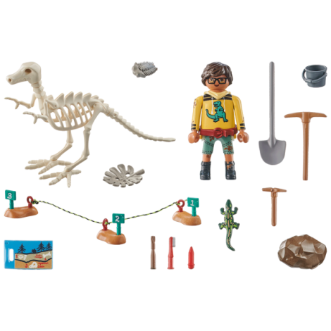 Playmobil Săpături Dinozaur - Joc Creativ - imagine 3