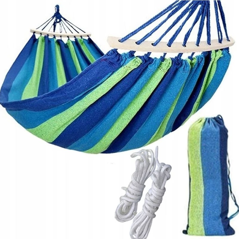 Hamac Procart 2 persoane, relaxare în natură - imagine 8