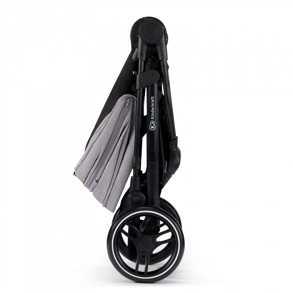 Carucior Kinderkraft Vesto Grey de la naștere - imagine 7