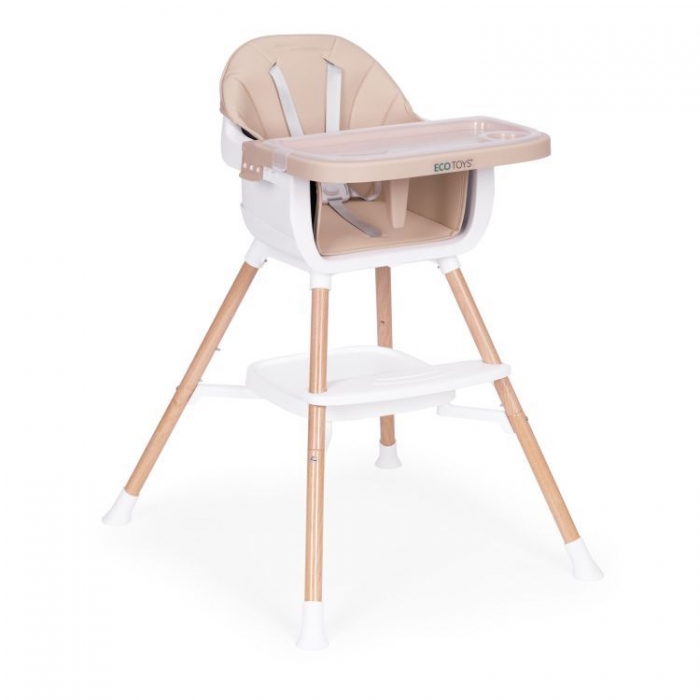 Scaun Masa 2 in 1 Ecotoys | Reglabil si Practic - imagine 9