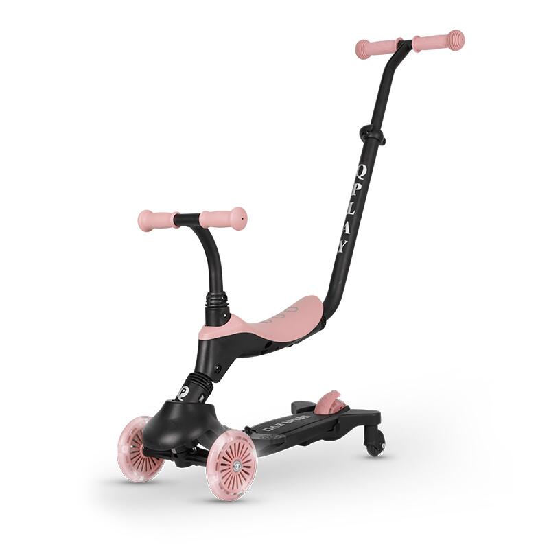 Trotineta QPlay Sema EVO 6-in-1 Roz Multifuncțională - imagine 7