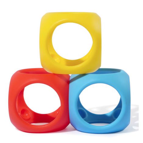 Moluk Oibo Set 3 Jucarii Senzoriale Flexibile