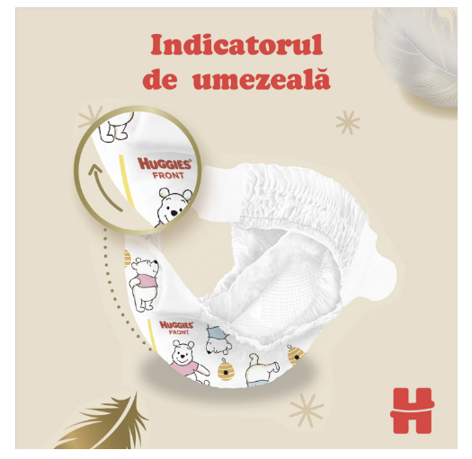 Scutece Huggies Elite Soft 1, 3-5 kg, 50 buc - imagine 6