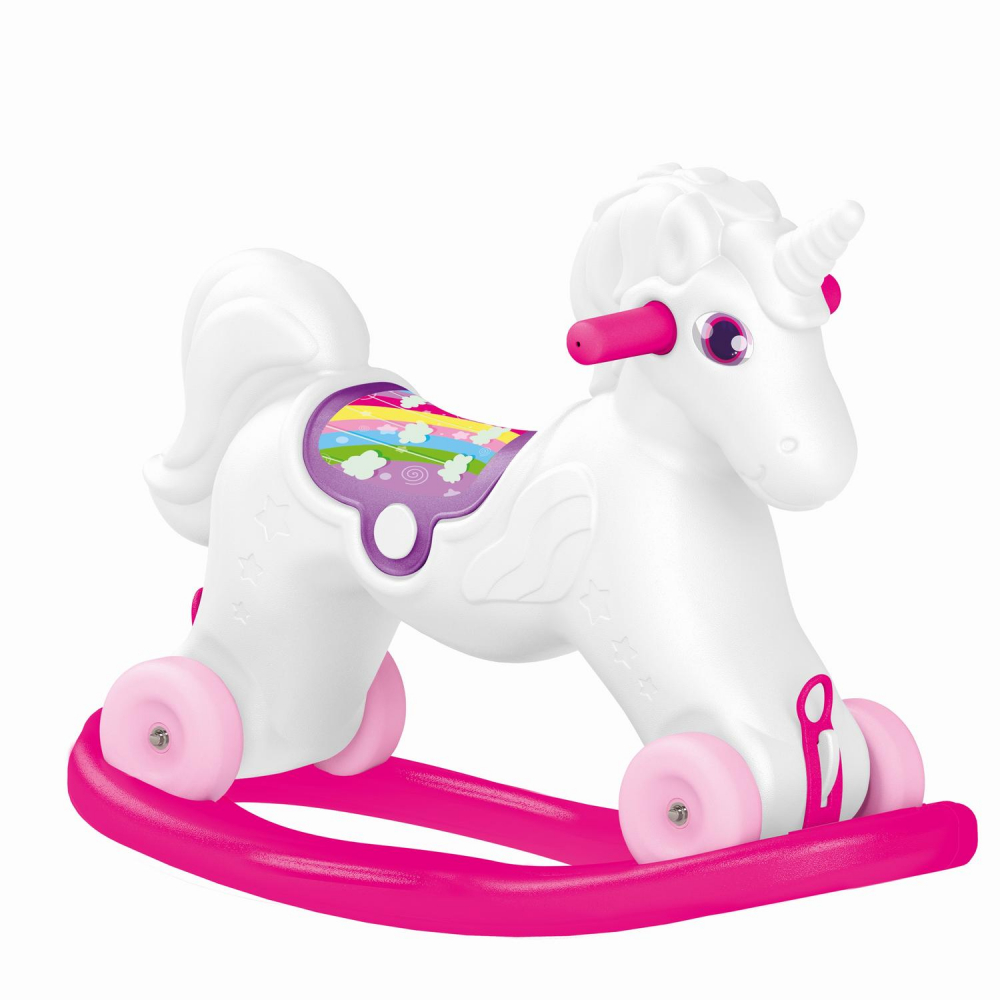 Balansoar Unicorn 2 in 1 Dolu, Jucărie Exterior - imagine 4