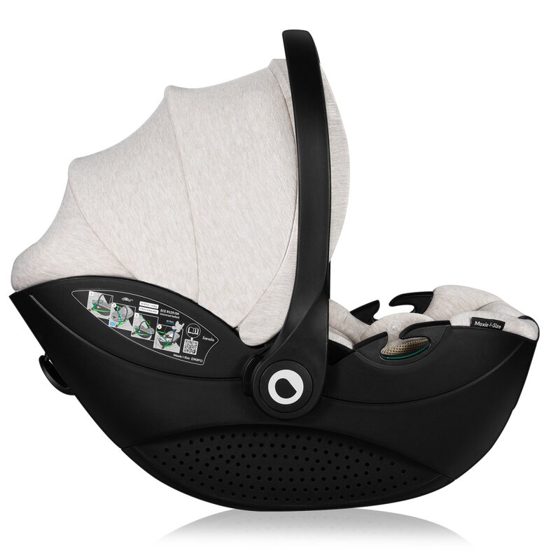 Lionelo Moxie Bej - Scaun Auto i-Size Rotativ 360 - imagine 3