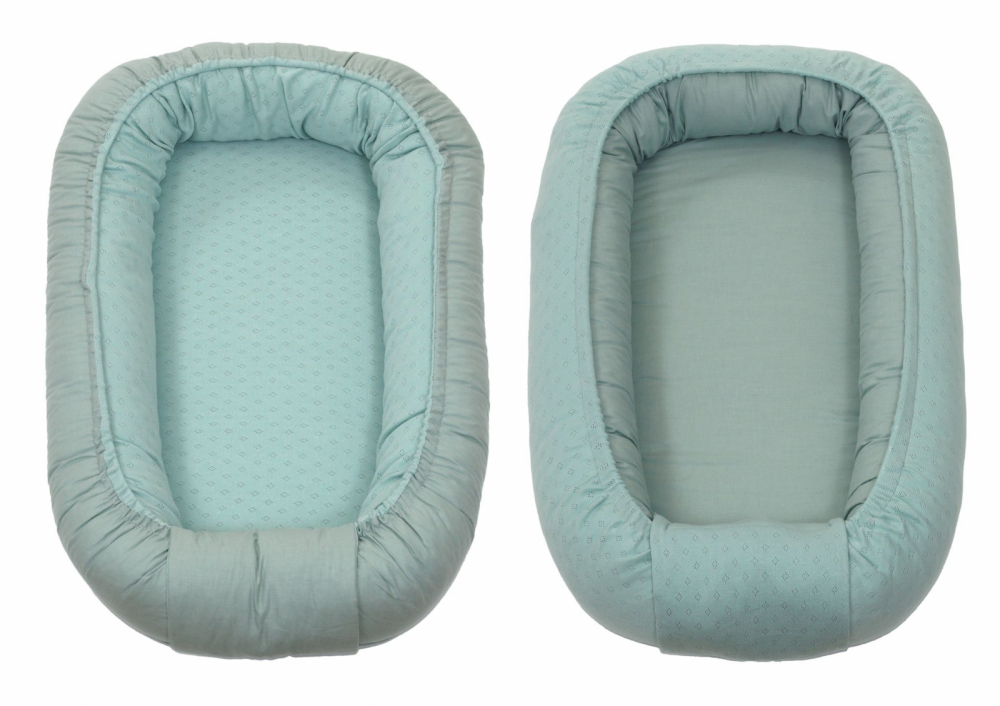 Suport dormit Babynest Amy 70x45 cm, reversibil, tricot