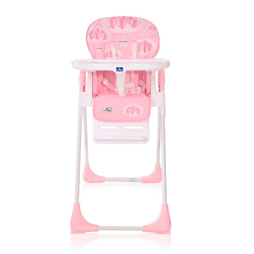 Scaun de masă reglabil Lorelli Cryspi Pink Hearts