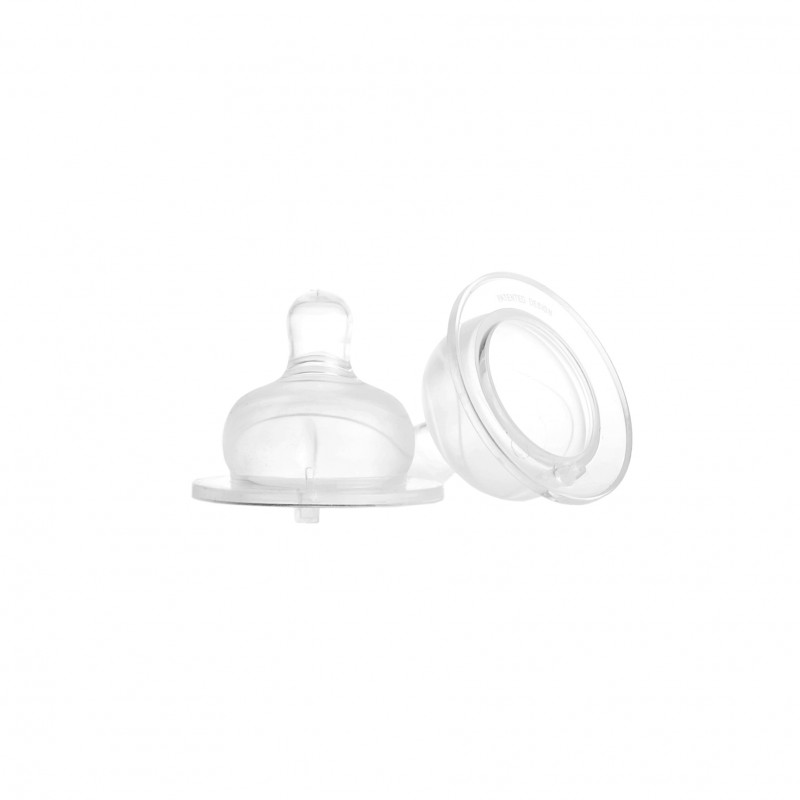 Set 2 Tetine Silicon Minut Baby 3+ Anticolici