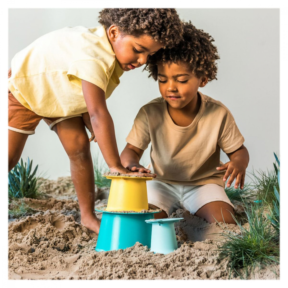 Set forme nisip Alto Quut Toys albastru
