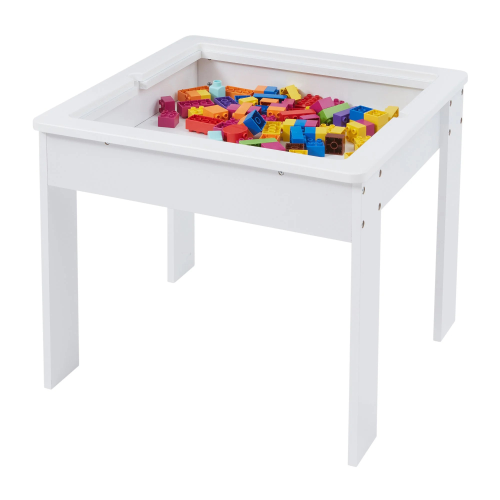 Set masă și 2 scaune LEGO Ginger Home Alb - imagine 4