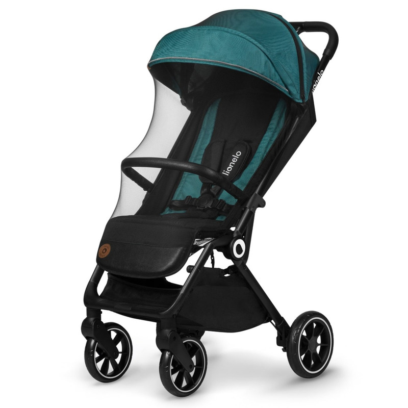 Carucior Lionelo Cloe Verde, Pliare Compacta si Usor - imagine 3