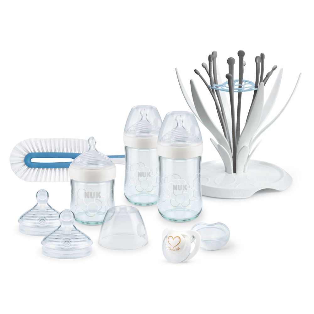 Set Nuk Premium Nature Sense, Biberoane Sticlă - imagine 2