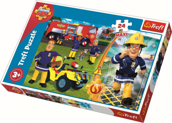 Puzzle Trefl 24 Maxi Bravul Pompier Sam