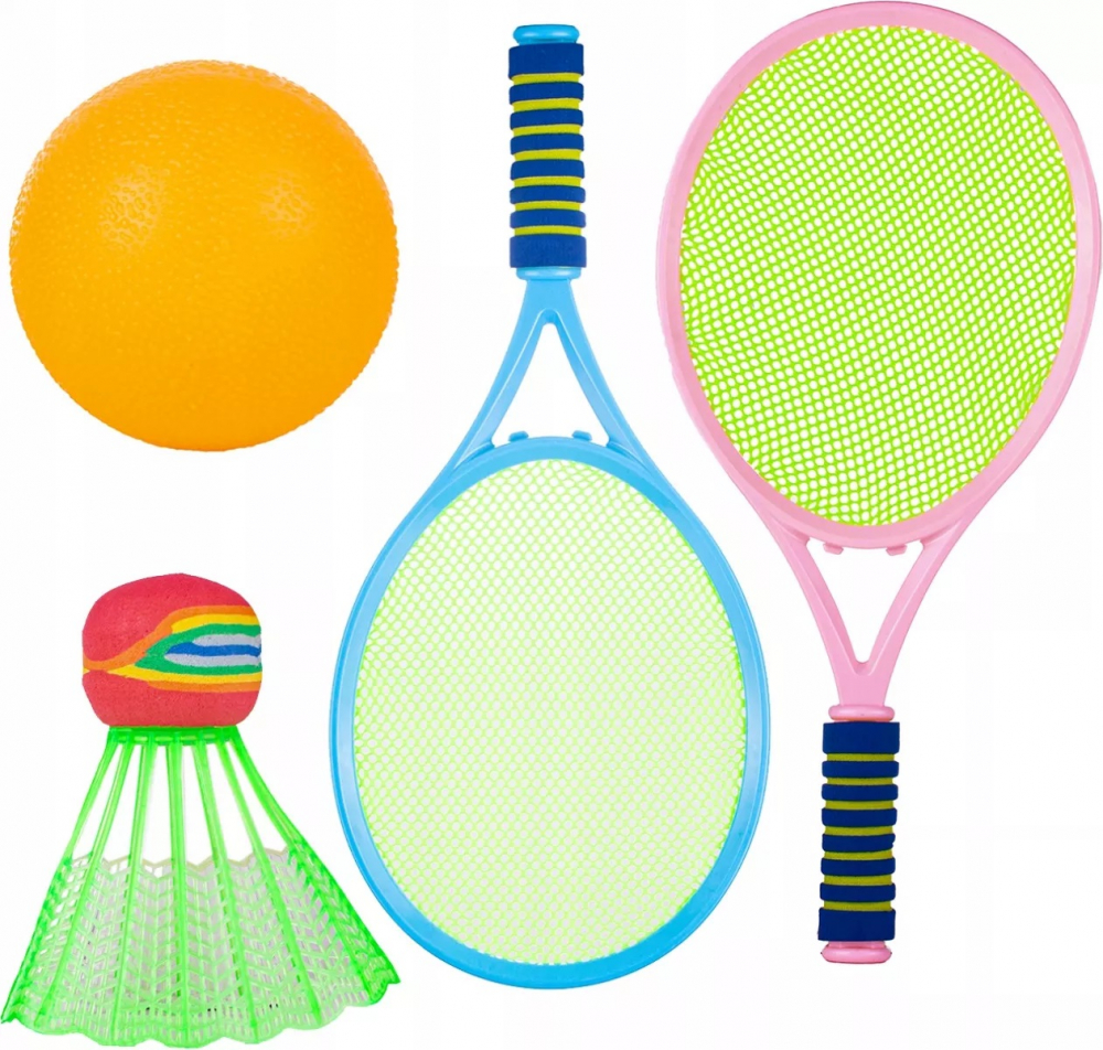 Set Tenis & Badminton Copii MalPlay 2 Palete - imagine 5
