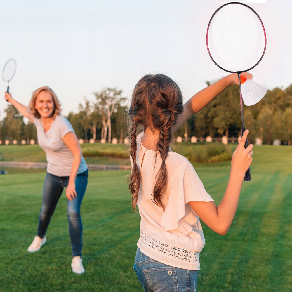 Malplay Set Badminton Red - Joc Exterior Perfect - imagine 9