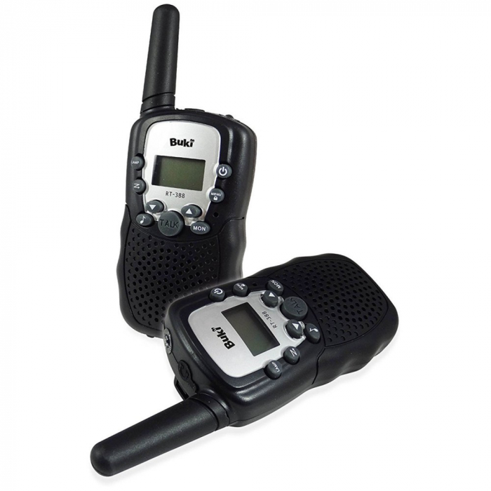 Walkie Talkie Buki France, Raza 3 km, 8 Canale
