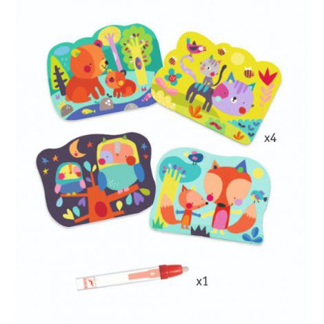 Set Djeco Pictură cu Apă, În Pădure - imagine 2