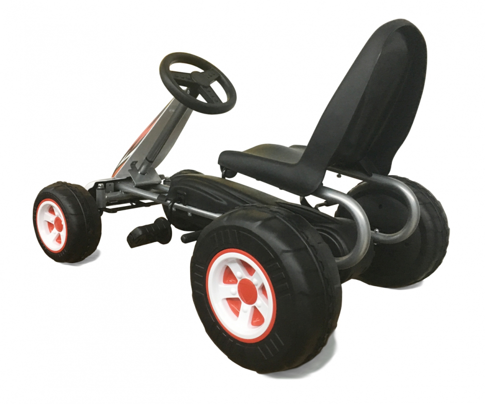 Kart Pedale Viper White Milly Mally +3 Ani - imagine 2