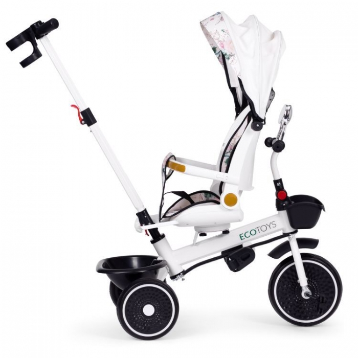 Tricicleta Ecotoys multifuncțională cu scaun 360° - imagine 5