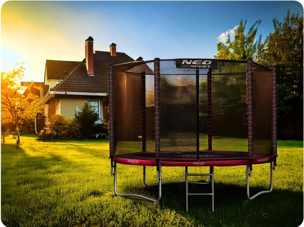 Trambulina Neo-Sport Spider 183cm - Distrare Sigură - imagine 4