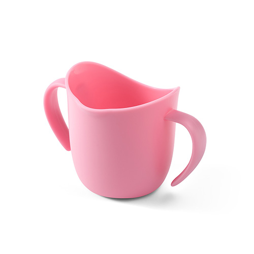 Cana Ergonomica Babyono 120 ml Roz - Antrenament