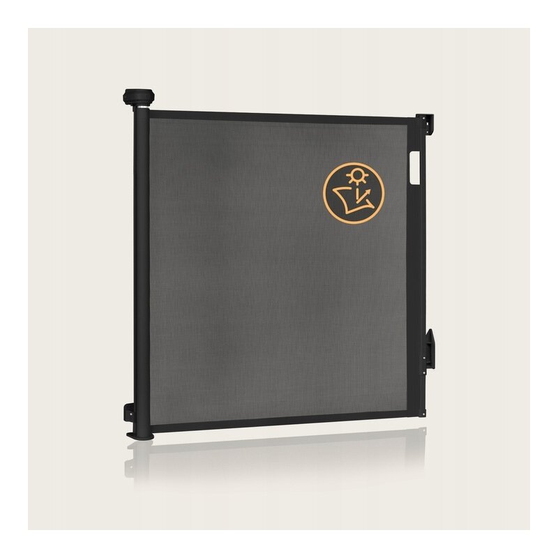 Poarta Siguranta Lionelo Thea, 80x140 cm, Negru - imagine 9
