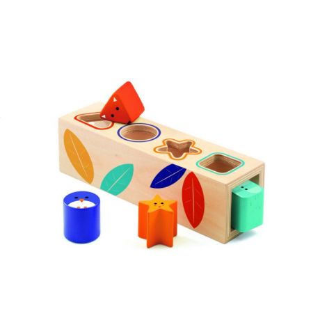 Boita Basic Djeco - Jucarie Educativa Forme si Culori - imagine 2