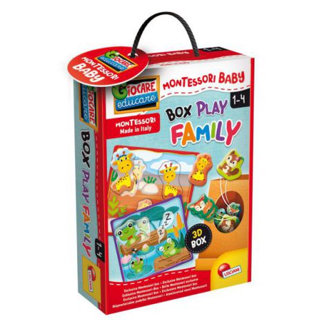Lisciani Cutie Montessori Animalute - Joc Tactil