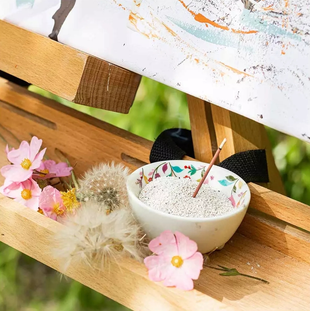 Suport Portelan Aromandise Flora pentru Betisoare