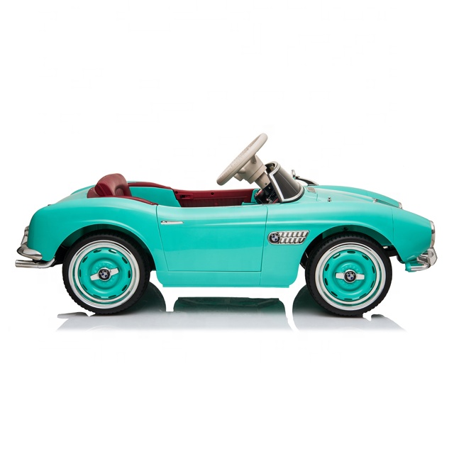 Masinuta Electrica BMW 507 Verde, 50W, Telecomanda - imagine 6