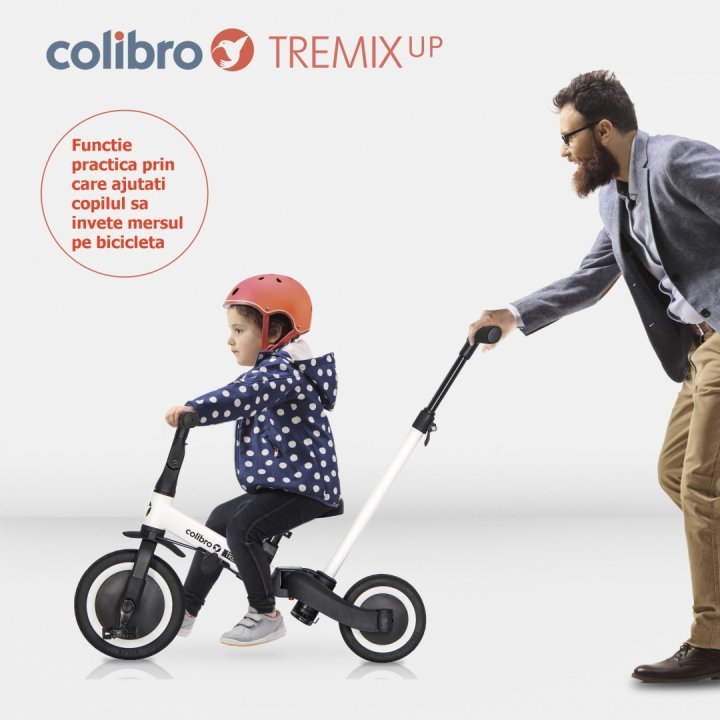 Tricicleta Colibro Tremix 5 în 1 Transformabilă - imagine 6