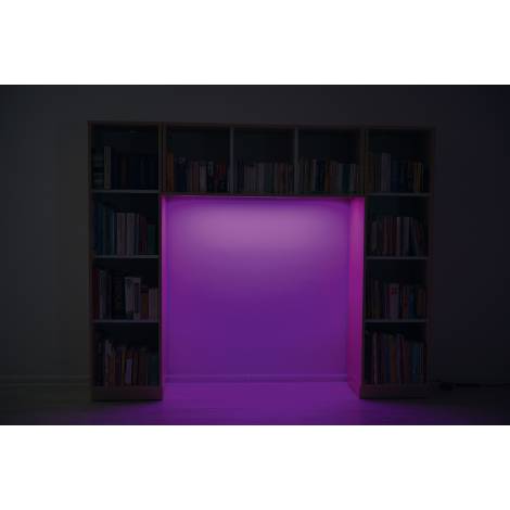 Biblioteca Qaudro Alb Moje Bambino cu Iluminare LED - imagine 5