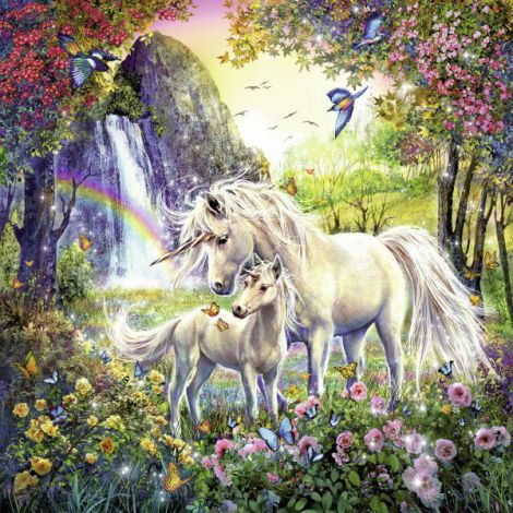 Puzzle Unicorni 3x49 Piese Ravensburger - imagine 4