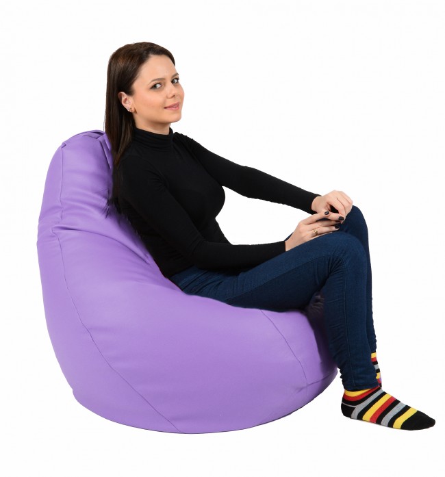 Fotoliu Pufrelax Nirvana Hobbit Violet