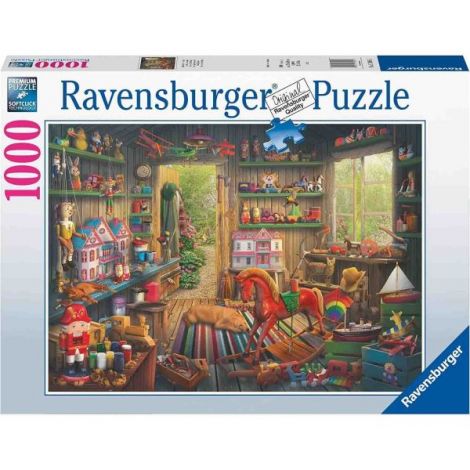 Puzzle Ravensburger 1000 piese Jucării Camera - imagine 2