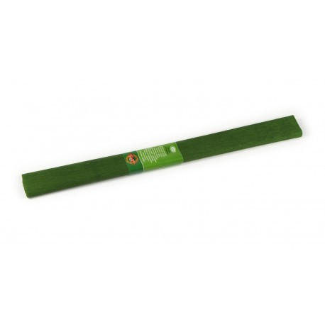 Hârtie Creponată Verde Olive 50x200cm Koh-i-noor