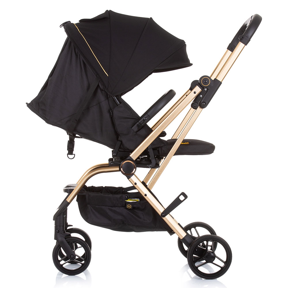 Carucior Chipolino Twister Ebony Sezut Rotativ - imagine 5