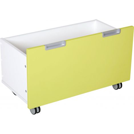 Cutie Depozitare Quadro Mare Roti Verde Lime