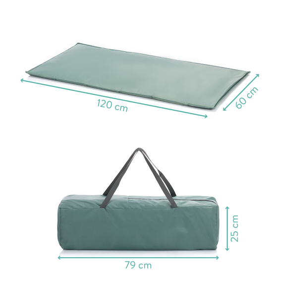 Pătuț pliabil Fillikid Capri Green 5 în 1 - imagine 6